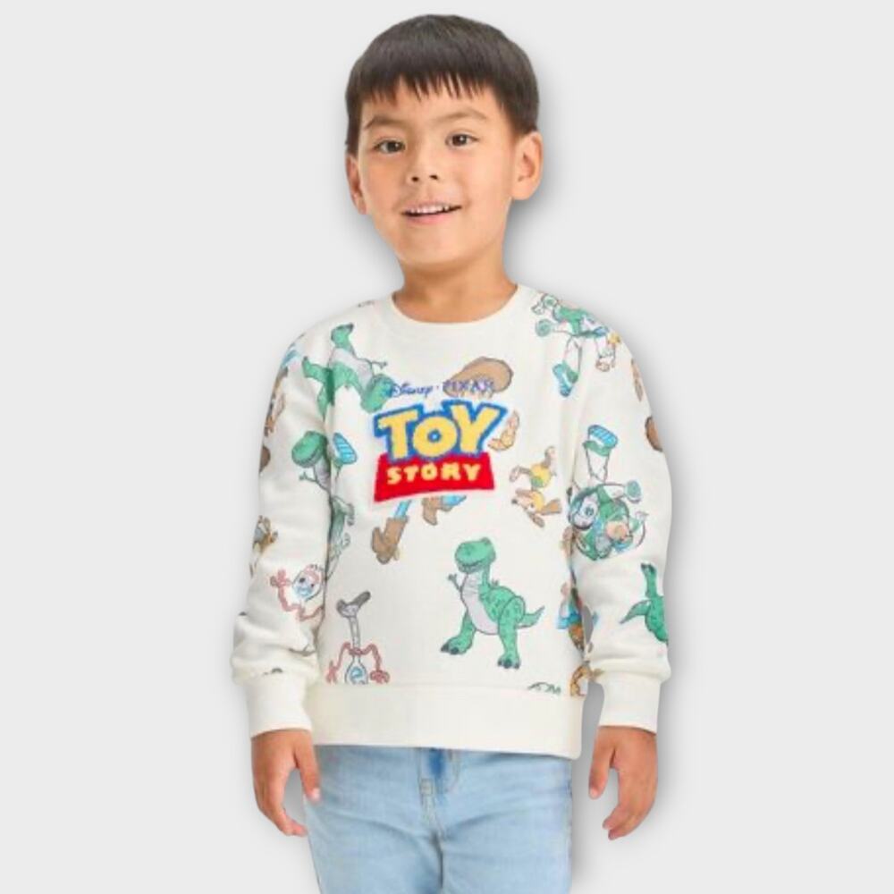 Toy Story Sweatshirt with wool and embroidered details. So cute and cozy!